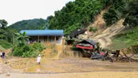 Weather havoc in Vietnam - Flash floods kill three in mountainous north, nine more people missing