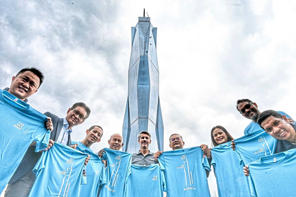 Chance for 5,000 to take part in vertical race at Merdeka 118 