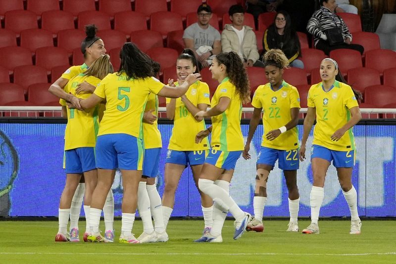 Soccer-Brazil's tactical balance tested as Colombia rematch looms in Copa America final