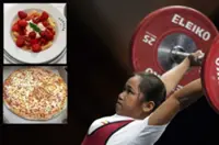 The champ and the chef – Diaz is cooking up a storm