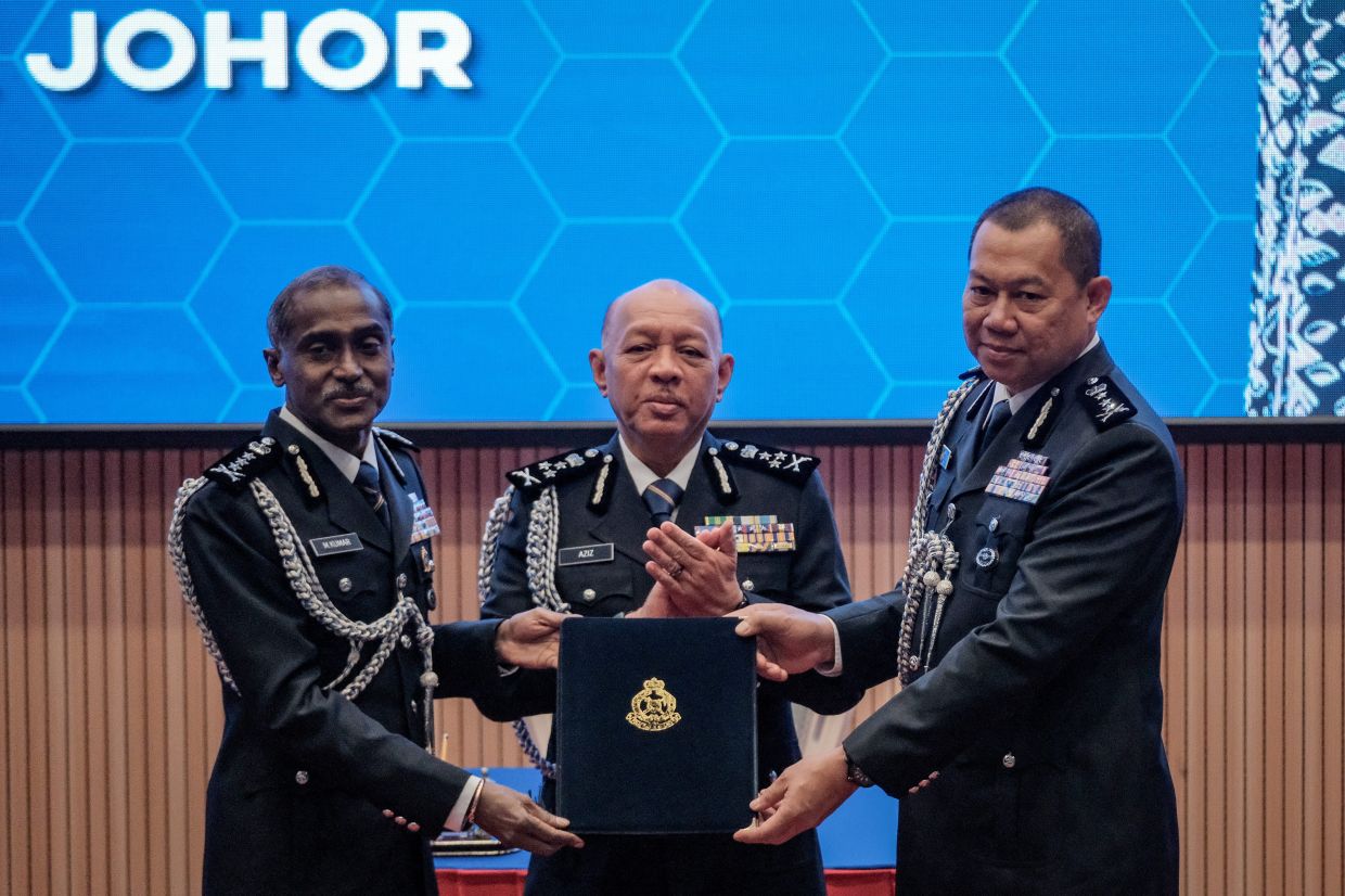 Ab Rahaman takes over as new Johor police chief