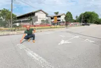 Worn-out road markings put students, pedestrians at risk in SS14