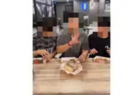 Trio get picked to pieces online for ‘feeding leftovers’ stunt