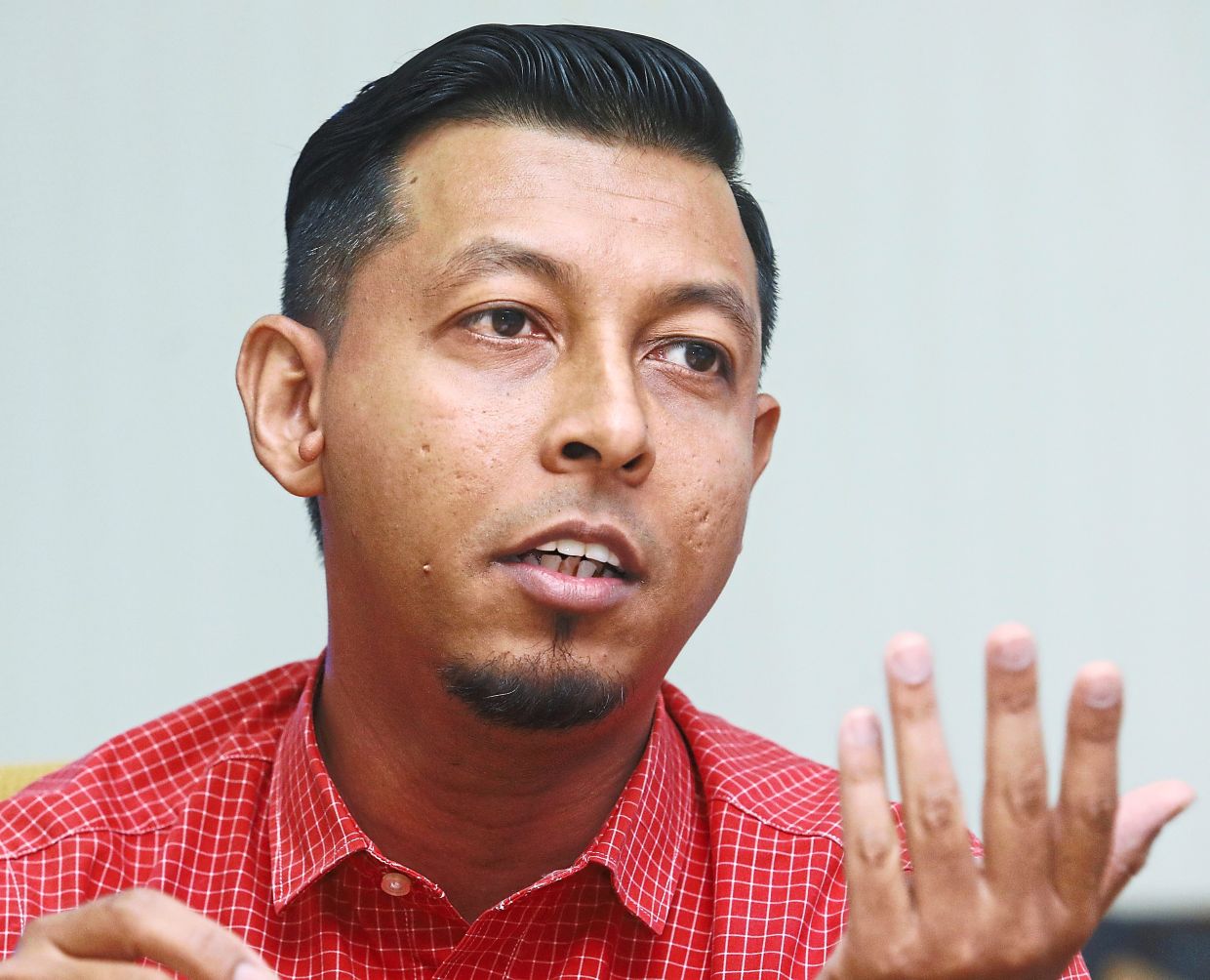 Mohd Firdaus says his team’s conservation works include fragile documents dating back to the 1600s.