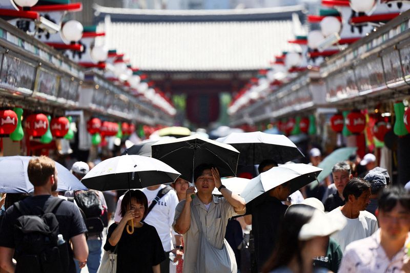 Japan sets record temperatures, worries mount over rice crops