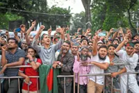 Students rally in Dhaka for a new polity amid turmoil