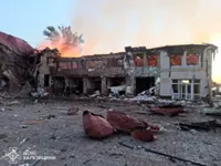Russian drone strike on Ukrainian rail hub Lozova leaves two dead