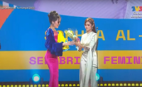 Actress Bella Astillah had to present award to ex-husband’s rumoured fling