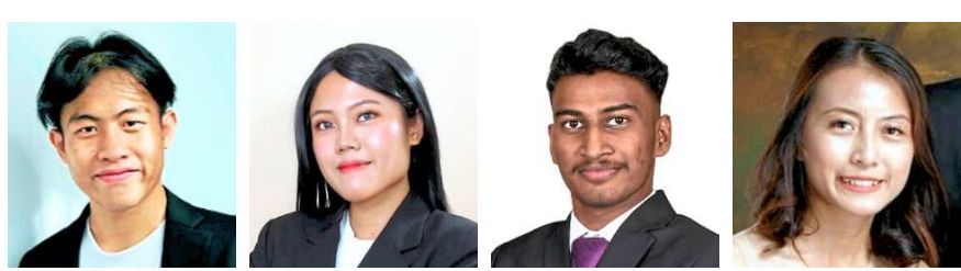 Eager bunch: (From left) Jordy, Yew, Daneswaren and Doretty say they are planning to visit Johor in light of VJ2026.