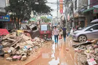 Monsoon rains bring mudslides and disease
