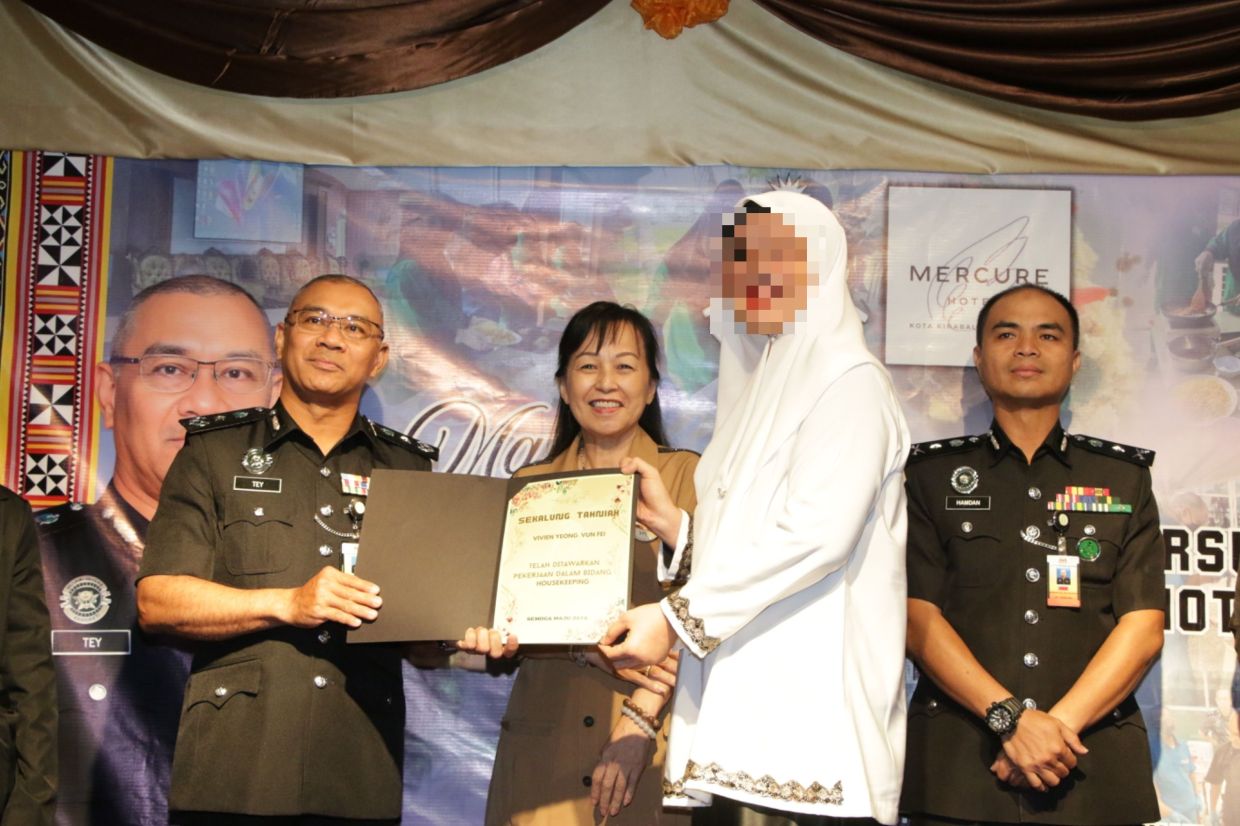 Sabah inmates grateful for second chance through hotel skills course