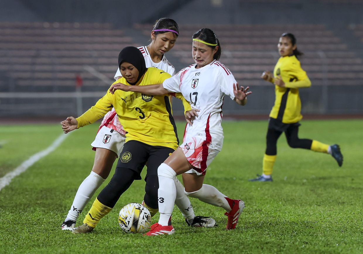 Malaysia's U-20 women's team faces defeat in AFC qualifiers