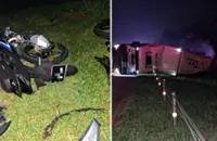 Motorcyclist dies in four-vehicle crash on NSE near Tangkak