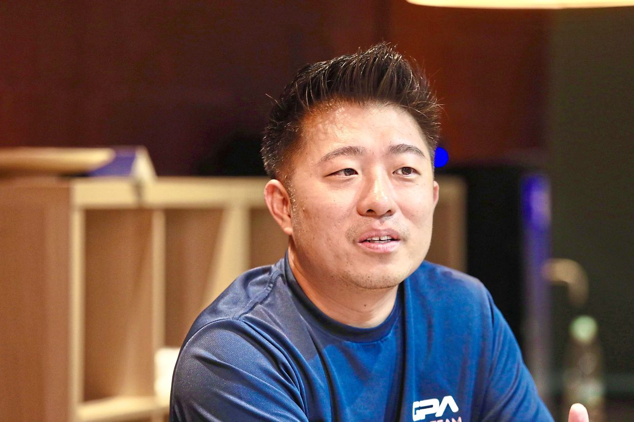 Low says the number of pickleball players in Malaysia is rising.