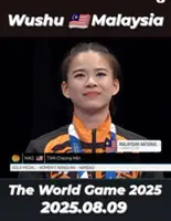 Cheong Min wins Malaysia's first ever gold in wushu at the World Games