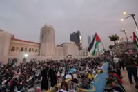 Thousands gather at Dataran Merdeka in solidarity with Palestinians