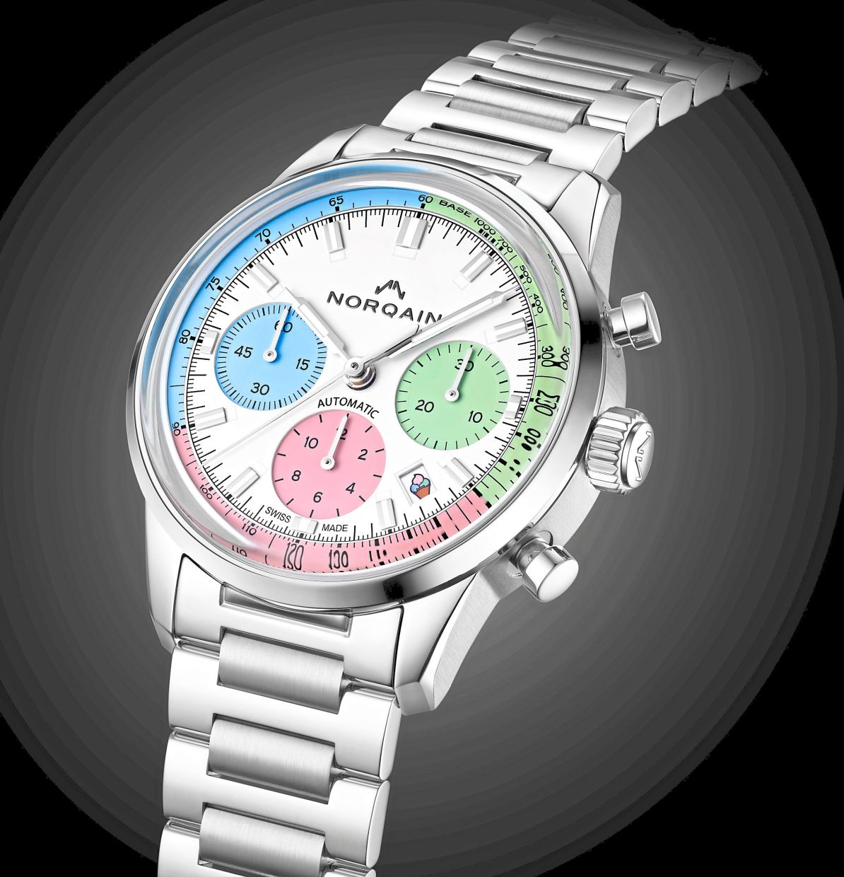 Norqain Freedom 60 Chrono Ice Cream.