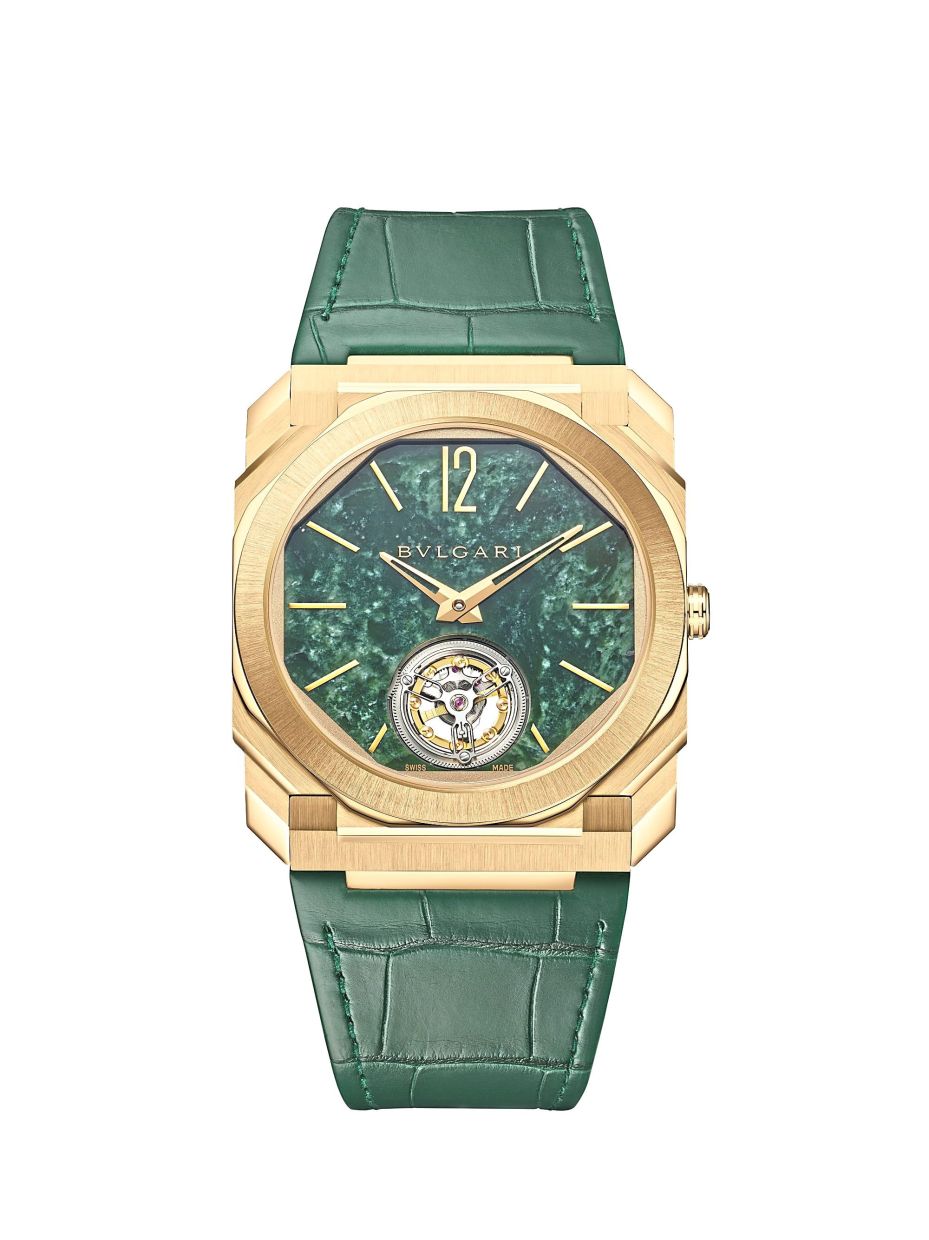 Bvlgari Octo Finissimo Green Marble.