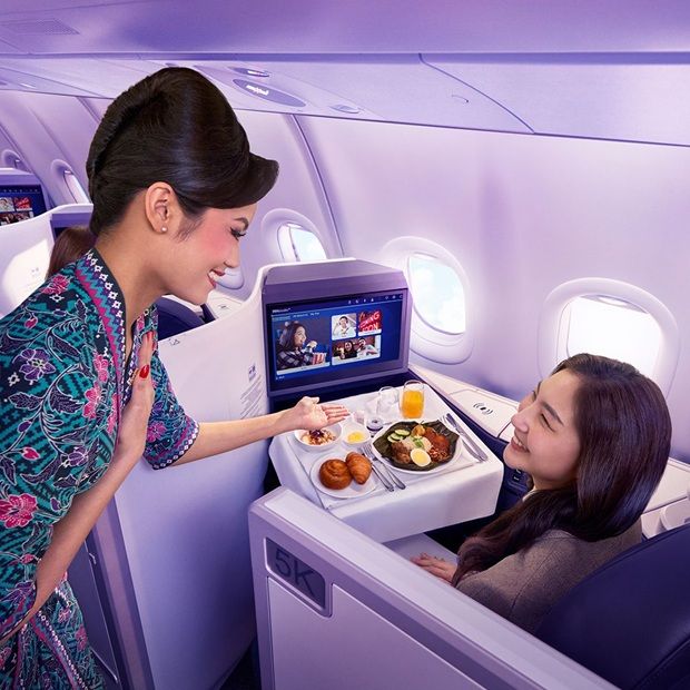 Passengers can select their meal of choice before their flight.