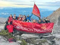 Raising global awareness of Duchenne on Mt Kinabalu