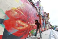 Mural of unity delights Little India community