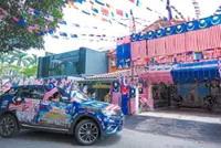 Patriotism in the air as flags go up nationwide