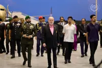 King returns safely after completing state visit to Russia