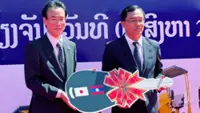 Japan donates 1.5 billion yen in high-tech road maintenance equipment to boost Lao infrastructure