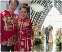 Singaporean actress Michelle Chia marries 41YO boyfriend before 50th birthday