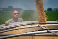 Trump says he hopes China buys four times as much US soybeans