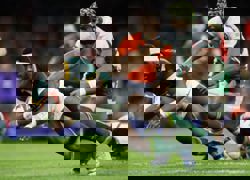 Rugby-South Africa select Kolisi at No.8 for Australia clash at Ellis Park