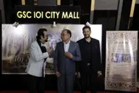 Anwar attends special preview of  Bollywood film 'Taj Mahal: An Eternal Love Story' with director