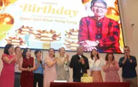 Property magnate celebrates birthday with rewards for buyers, staff incentive