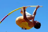 Athletics-Duplantis defies gravity again, sets pole vault world record for 13th time