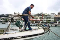 Southern Taiwan shuts down ahead of arrival of Typhoon Podul