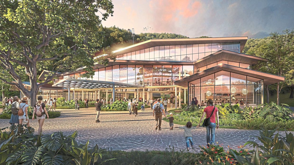  Garden Station at the hill. 