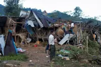 Myanmar junta air strike on stranded convoy kills eight: residents