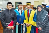 Brunei royalty grace convocation ceremony