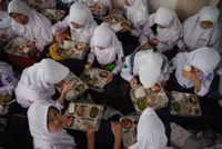 More than 360 hit by food poisoning after eating free school meal in Indonesian town