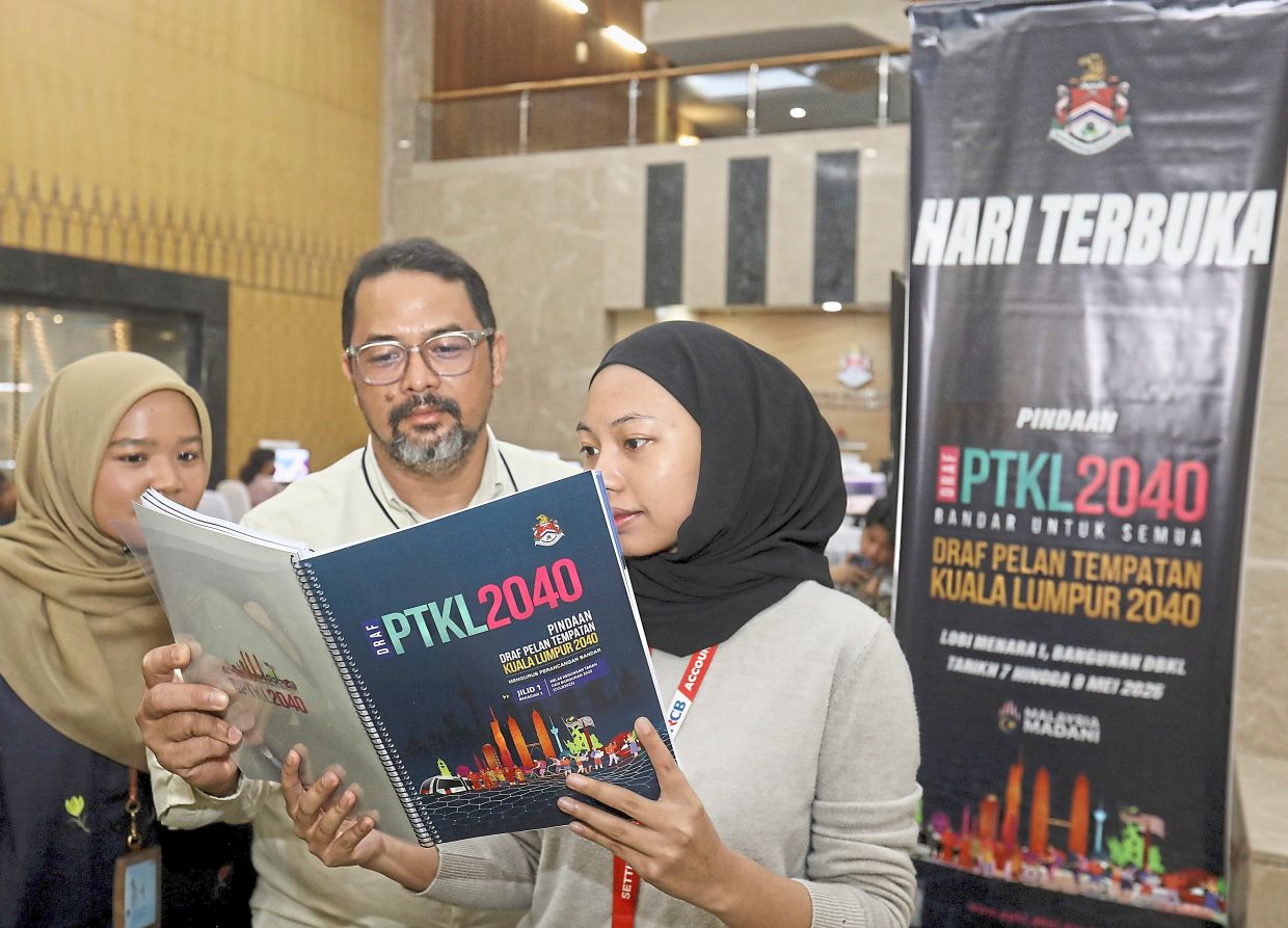 The Kuala Lumpur Local Plan 2040 was gazetted on May 28 and came into effect on June 11. — Filepic