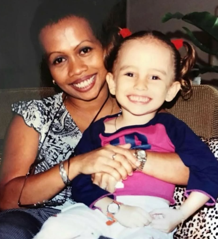 'Thank you to my mum for giving birth to me and raising me. I’ll always pray for Allah to bless and protect you,' Anna Jobling says on her social media. 