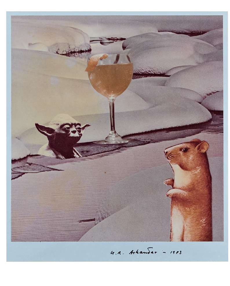 Unglehrt's work titled 'Consulting Yoda' (1983-1984). Photo: Harta Space