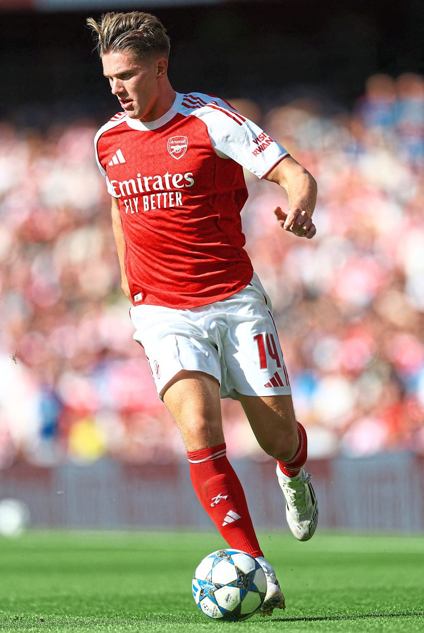 Arsenal's Viktor Gyokeres will be one those in the spotlight in their opening fixture against Man United tomorrow. — Reuters