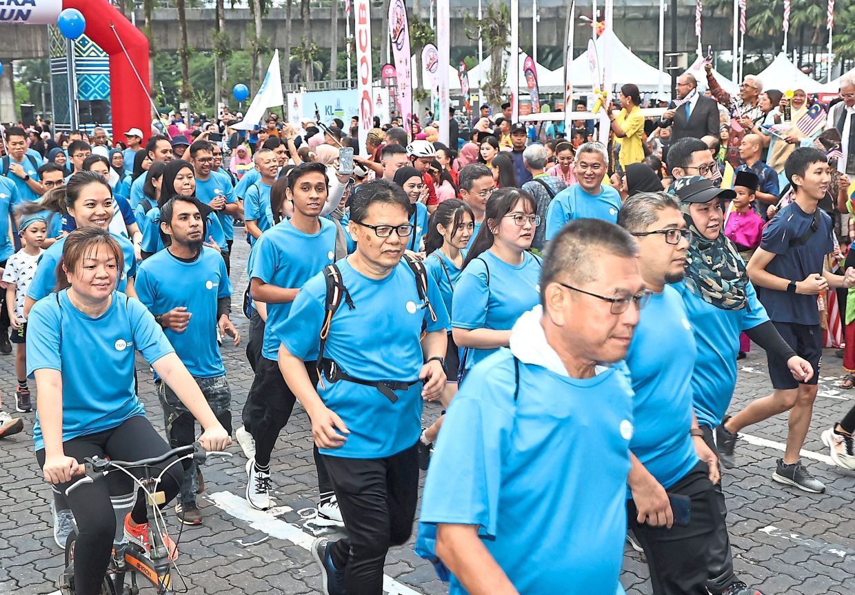 A horse-drawn carriage is a regular part of KL Car-Free Morning on Sundays, which also sees people cycling or walking in the city’s community event.