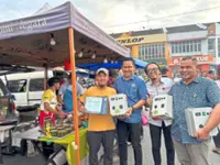 Watt a relief from pasar malam noise and fumes