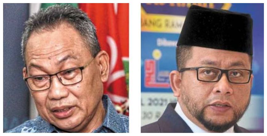 Same fate: (From left) Awang and Ahmad Marzuk.