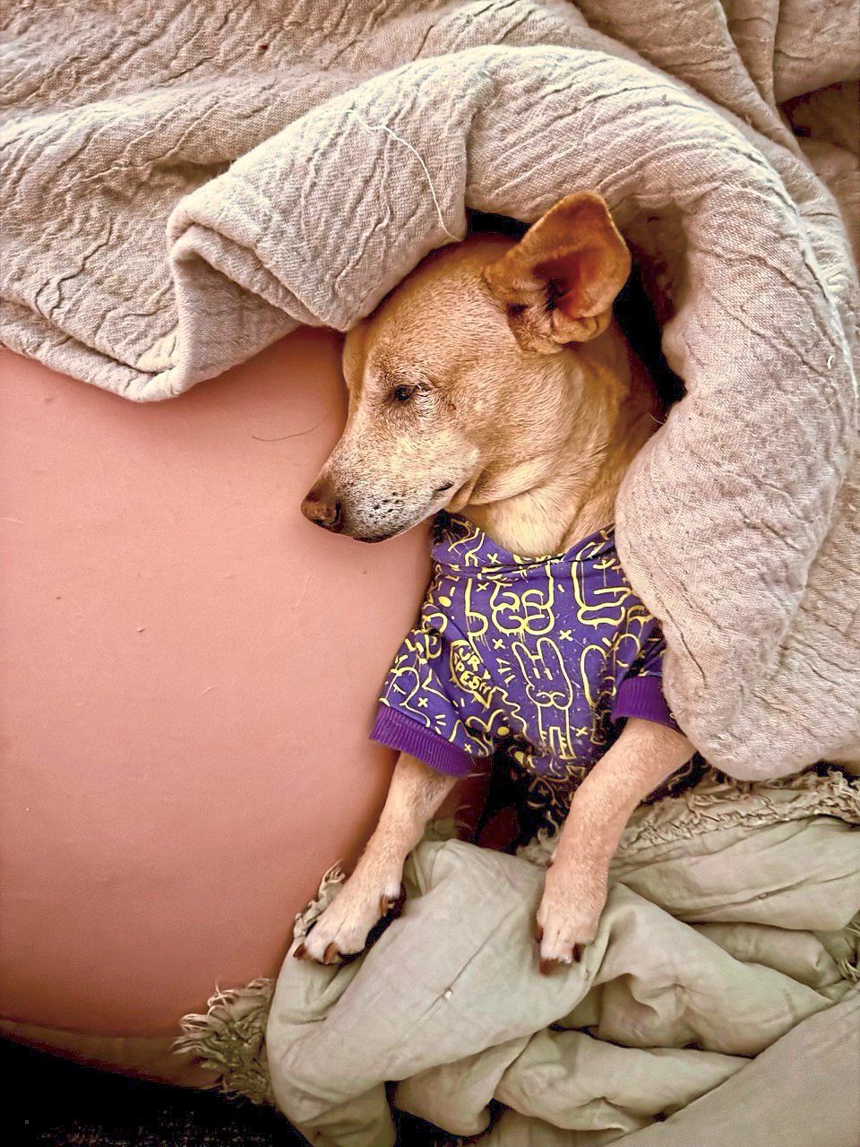 At the end of a long happy day.