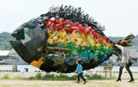 Plastic waste from Asia inundates Sea of Japan coastline