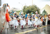 Malaysia's Sri Dasmesh Pipe Band to march onto the DFP stage this Merdeka Day