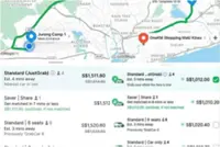Grab users in Singapore shocked by fares of over S$1,000 due to display glitch